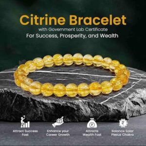 Read more about the article Citrine Bracelet – A Radiant Gemstone of Joy, Confidence & Everyday Elegance