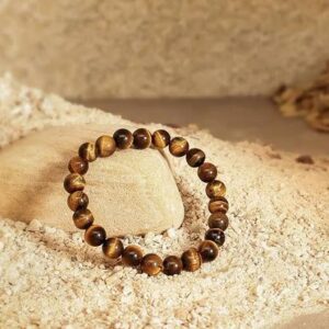Read more about the article Tiger Eye Bracelet – The Golden Brown Gemstone of Courage, Confidence & Success