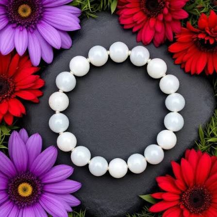 Read more about the article White Moonstone Bracelet – The Luminous Gemstone of Calmness, Intuition & New Beginnings