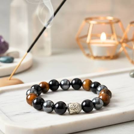Read more about the article Protection Bracelet – A Powerful Gemstone Accessory for Grounding, Confidence & Positive Energy