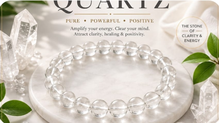 Read more about the article Sphatik Bracelet – A Sacred Symbol of Clarity, Purity, Peace & Positive Energy
