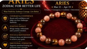 Read more about the article Aries Bracelet – A Powerful Symbol of Courage, Confidence, Energy & New Beginnings