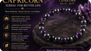 Read more about the article ♑ Capricorn Bracelet – A Symbol of Discipline, Ambition, Stability & Success
